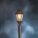 Cast Aluminum Outdoor Lamp Post
