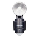 Defiant 180 Degree Outdoor Black Motion Sensing Security Light Manual