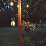 Diy Outdoor String Light Post