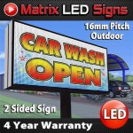 Double Sided Outdoor Led Marquee Signs