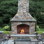 How To Build An Outdoor Fireplace With Stone Veneer