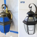 How To Paint Brass Outdoor Light Fixtures