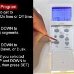 How To Program Digital Outdoor Light Timer