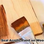 How To Seal Acrylic Paint On Wood For Outdoor Use