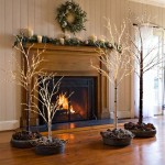 Indoor Outdoor White Birch Tree With Lights