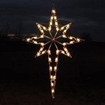 Large Outdoor Lighted Bethlehem Star