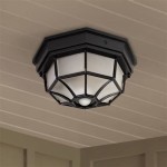 Outdoor Flush Mount Light Dusk To Dawn