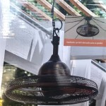 Outdoor Hanging Fan With Light For Gazebo