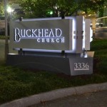 Outdoor Lighted Commercial Signs