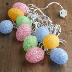 Pastel Outdoor Easter Lights